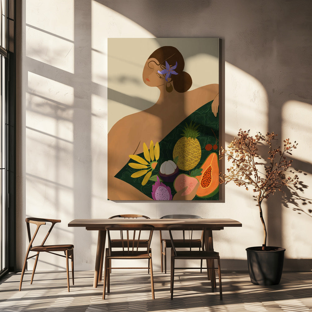 Fruit Seller | Canvas