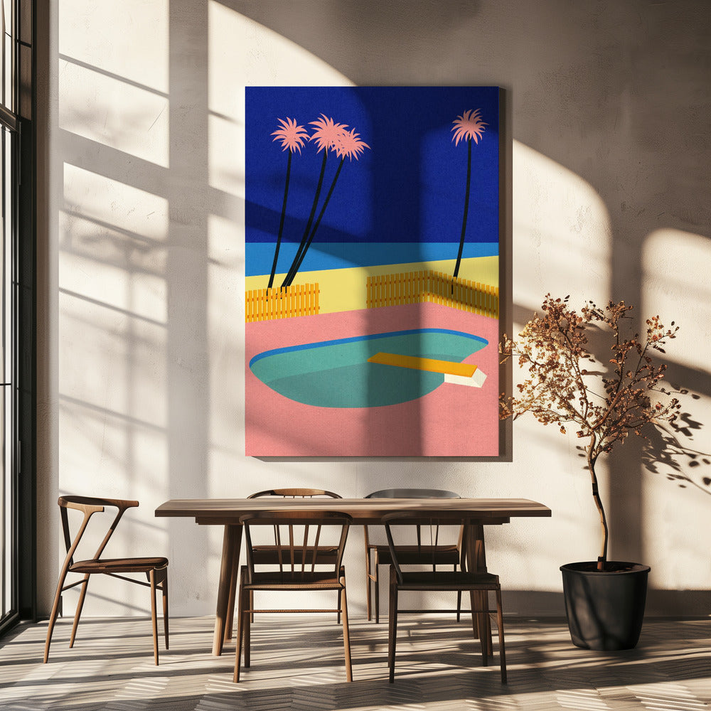 Malibu Beach | Canvas