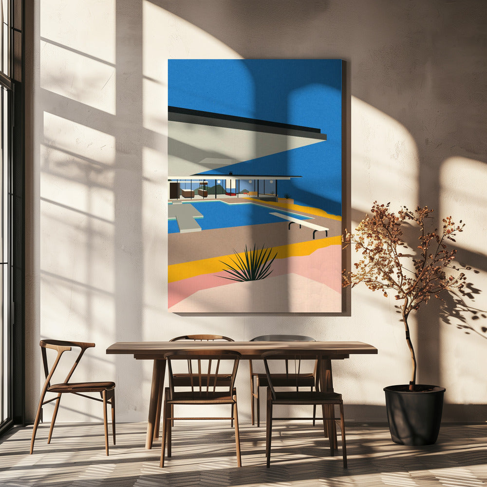 La Stahl House | Canvas