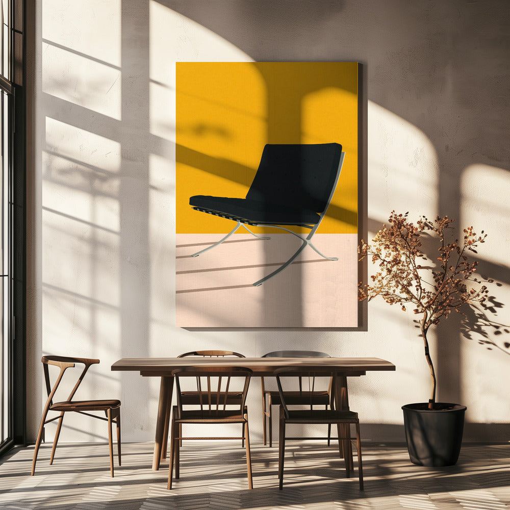 Barcelona Chair By Mies Van Der Rohe | Canvas