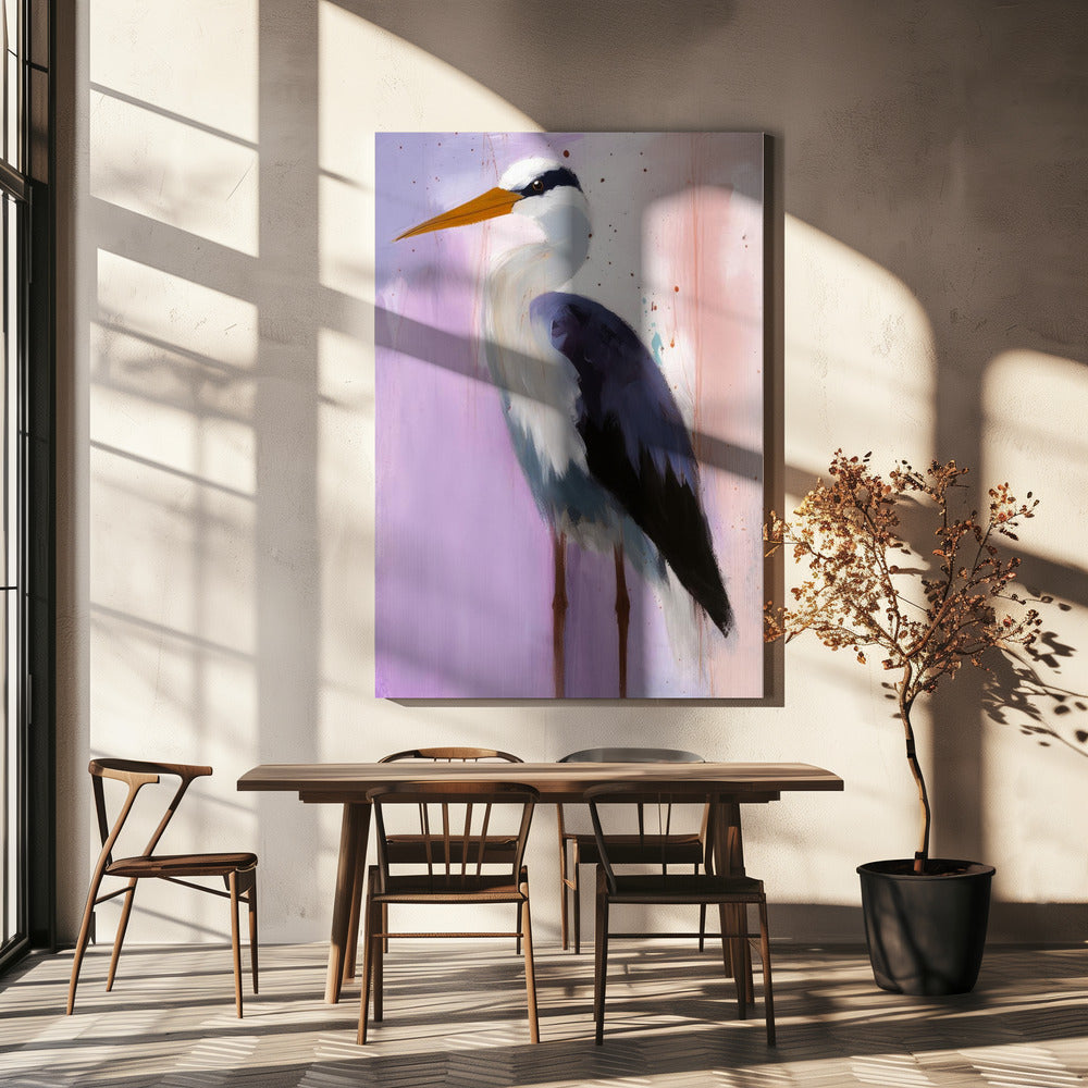 Heron Serenity | Canvas