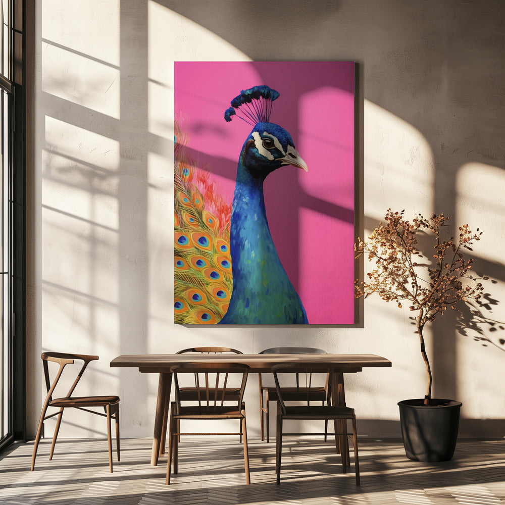 Peacock&#039;s Vibrance | Canvas