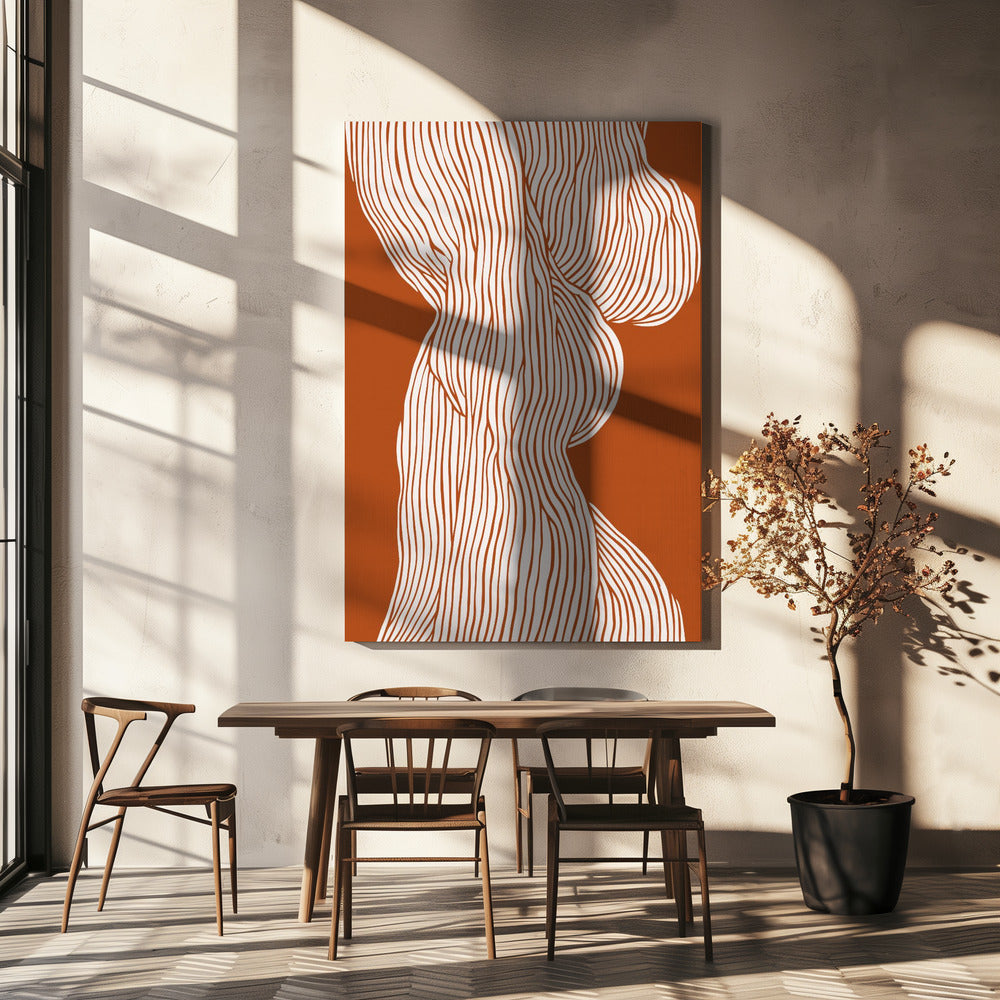 Curved Line Dance | Canvas