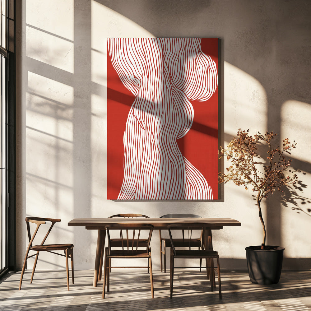 Flowing Contours | Canvas