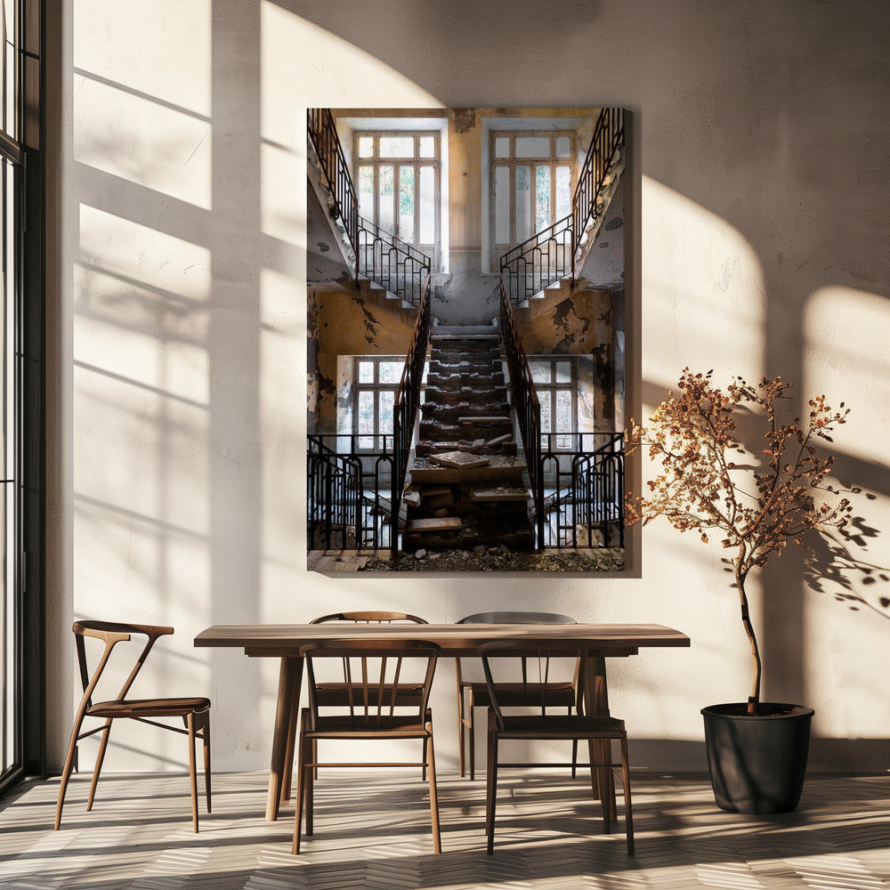 Broken Staircase | Canvas