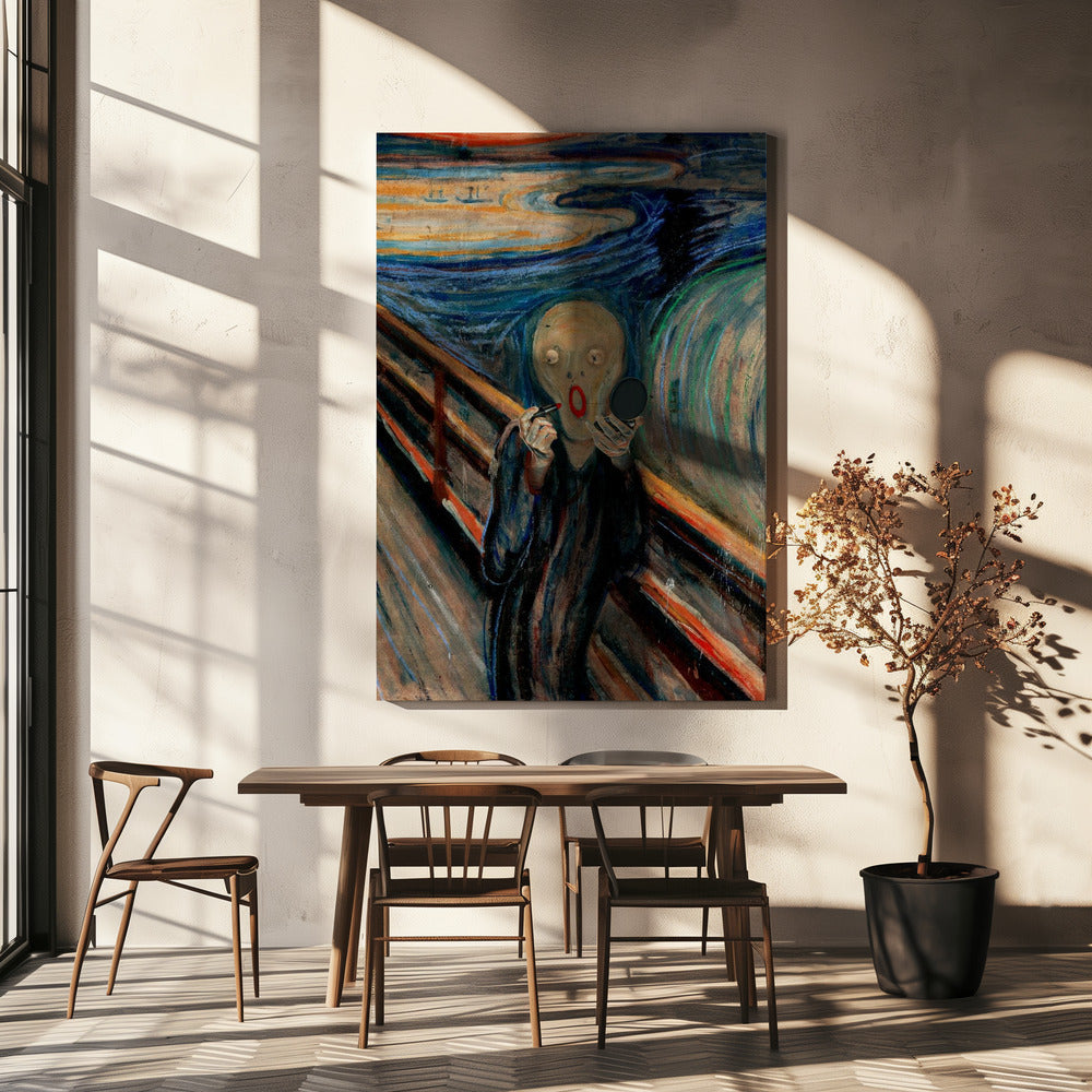 Screaming Make Up | Canvas