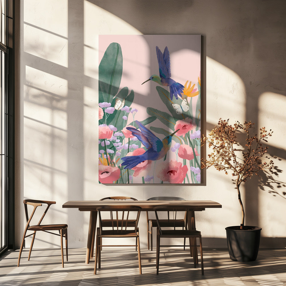 Hummingbirds | Canvas