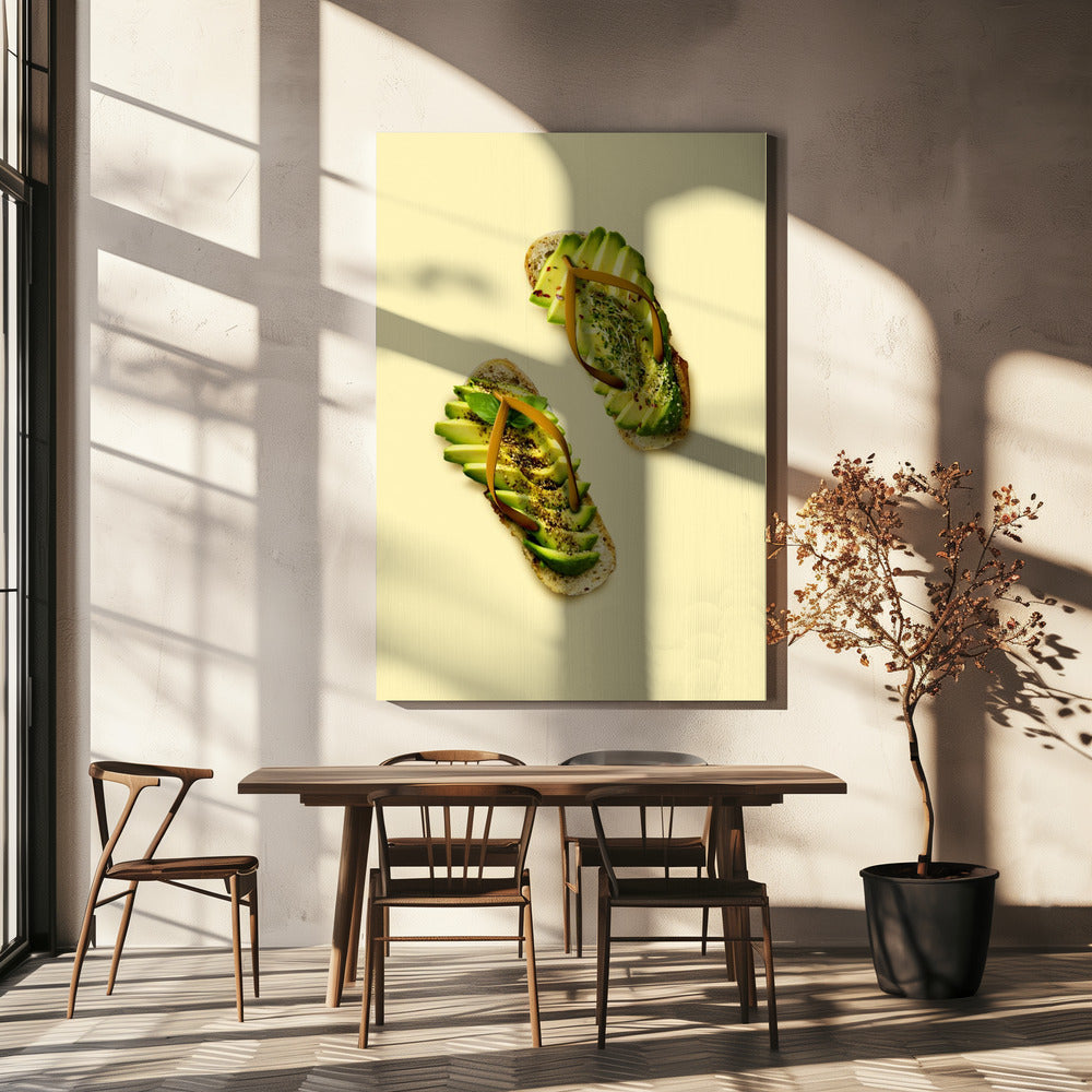 Avocado Slippers | Canvas