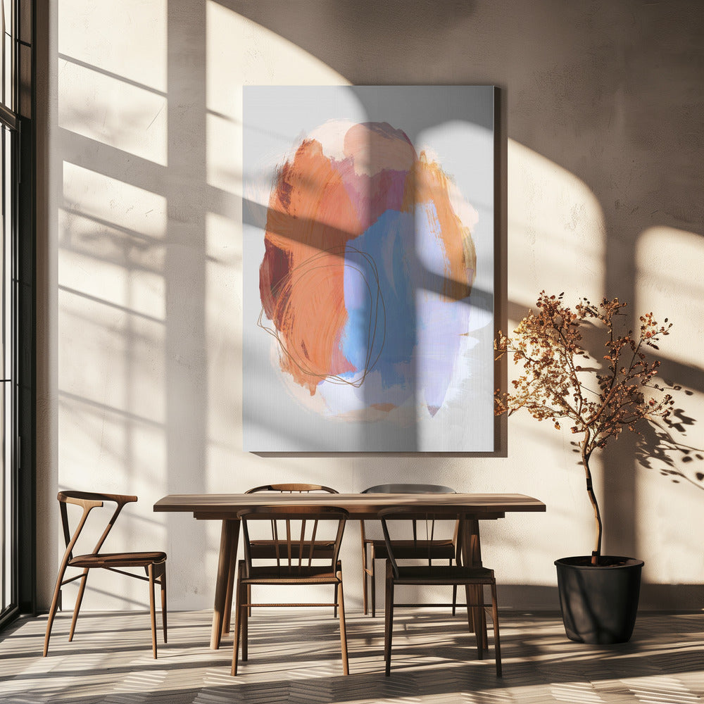 Abstract Brush Strokes 38Z | Canvas