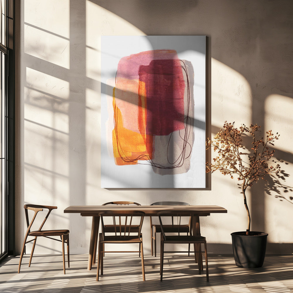 Abstract Brush Strokes 51 | Canvas