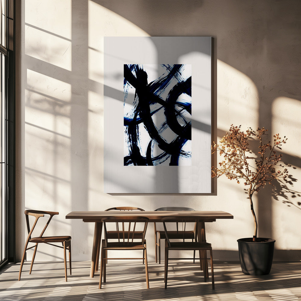 Abstract Brush Strokes 98 | Canvas