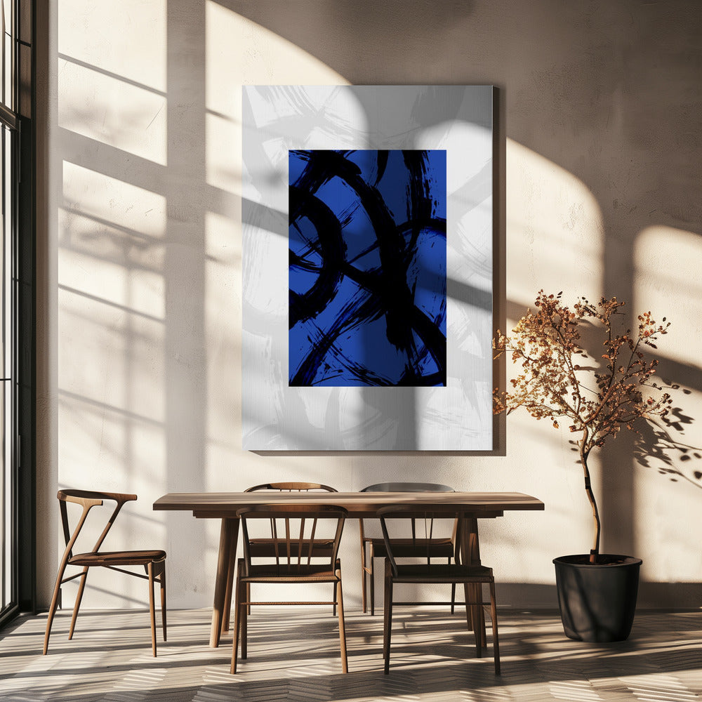 Abstract Brush Strokes 98Y | Canvas