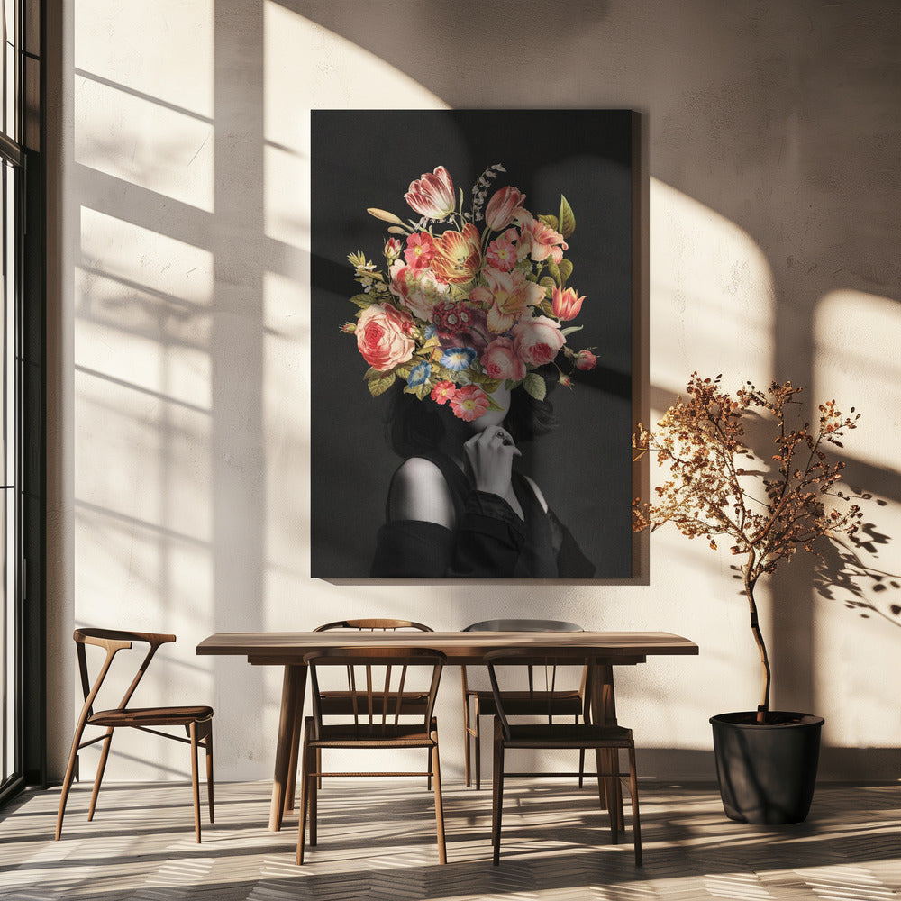 Vintage Floral Bouquet | Canvas