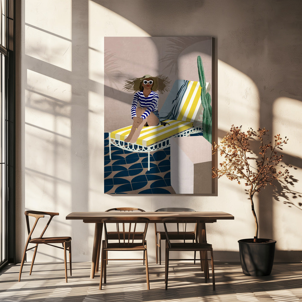 Sunlit Retreat | Canvas