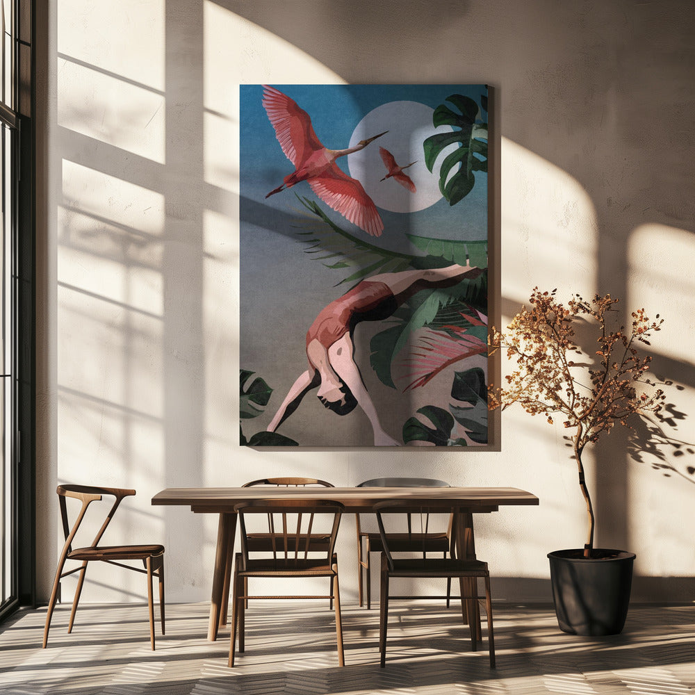 Moonlit Grace | Canvas