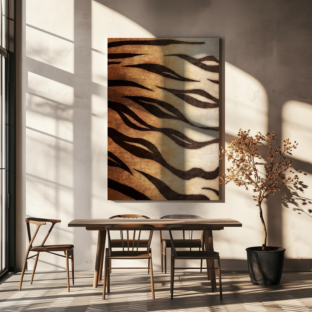 Wild Stripes Flow | Canvas