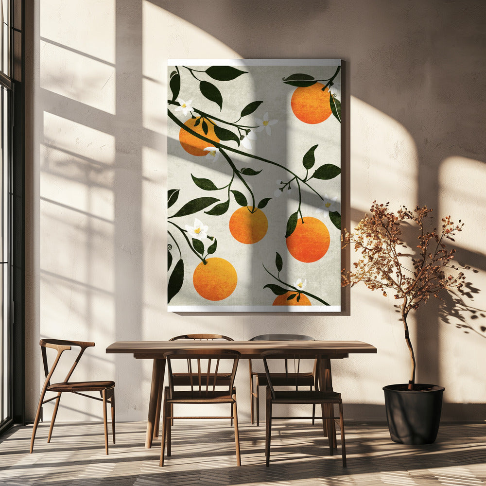 Oranges in Bloom | Canvas