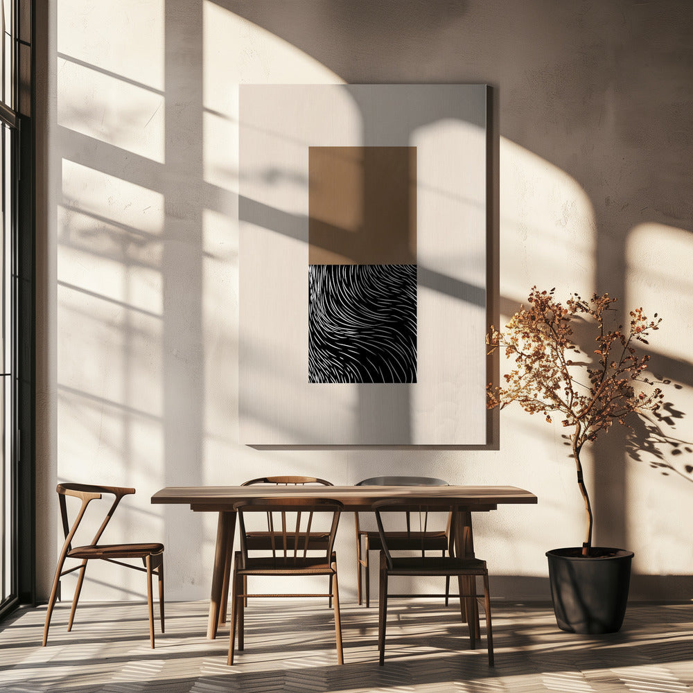 Geometric and Organic Shapes | Canvas