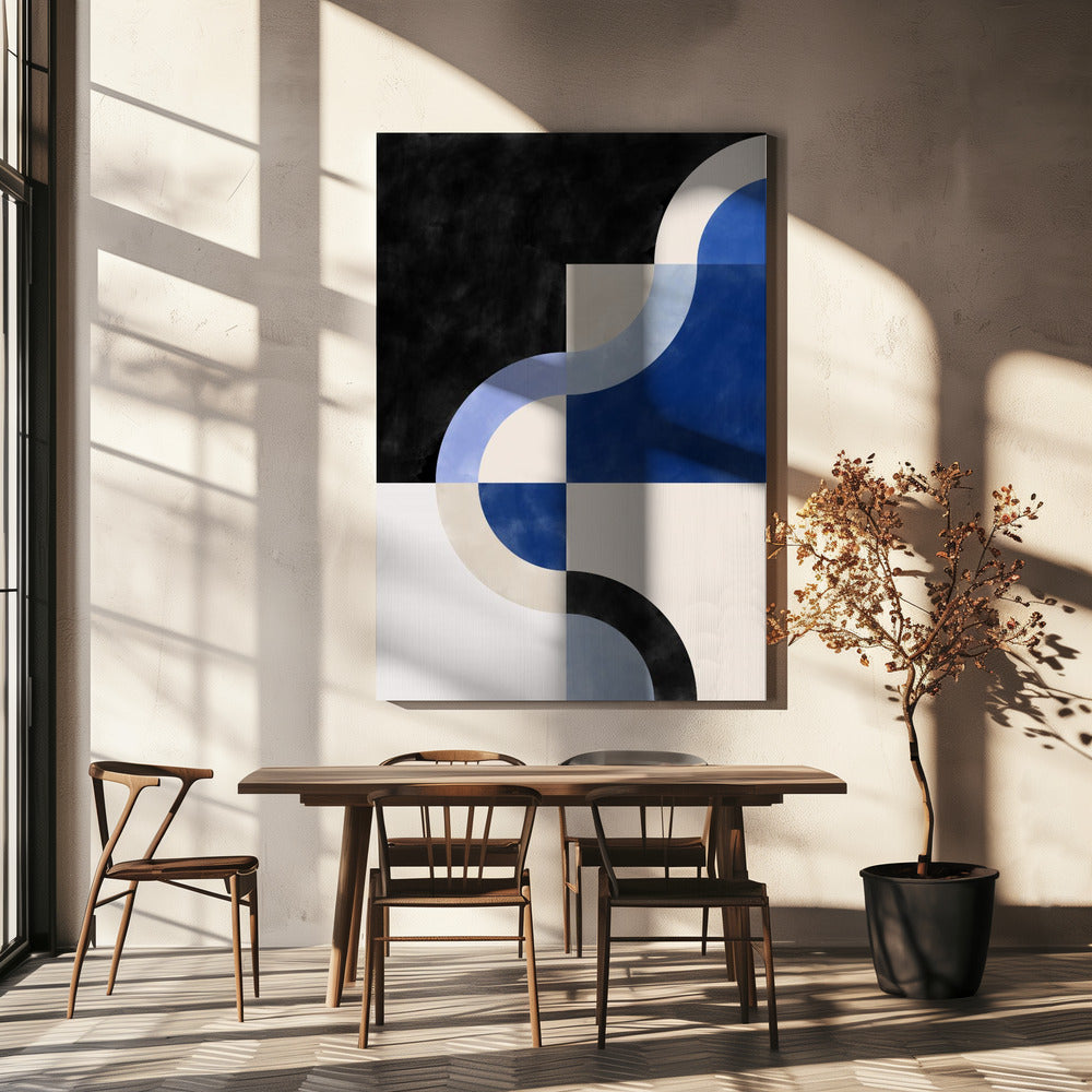 Curved Harmony | Canvas