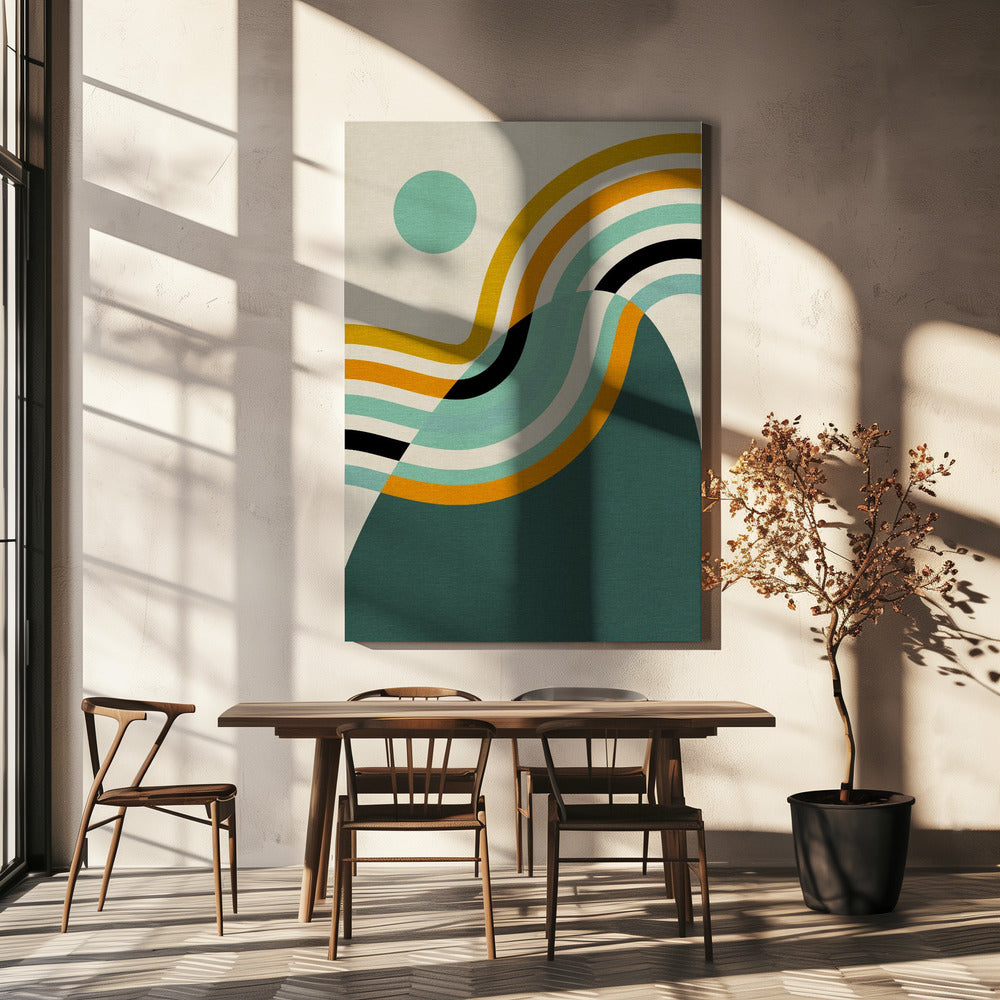 Rainbow Plus Shapes2 | Canvas