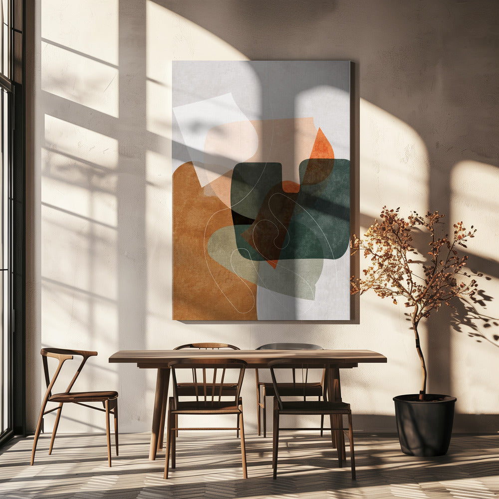 Nature Friendly Terracotta 4 Aquarell Kopie | Canvas