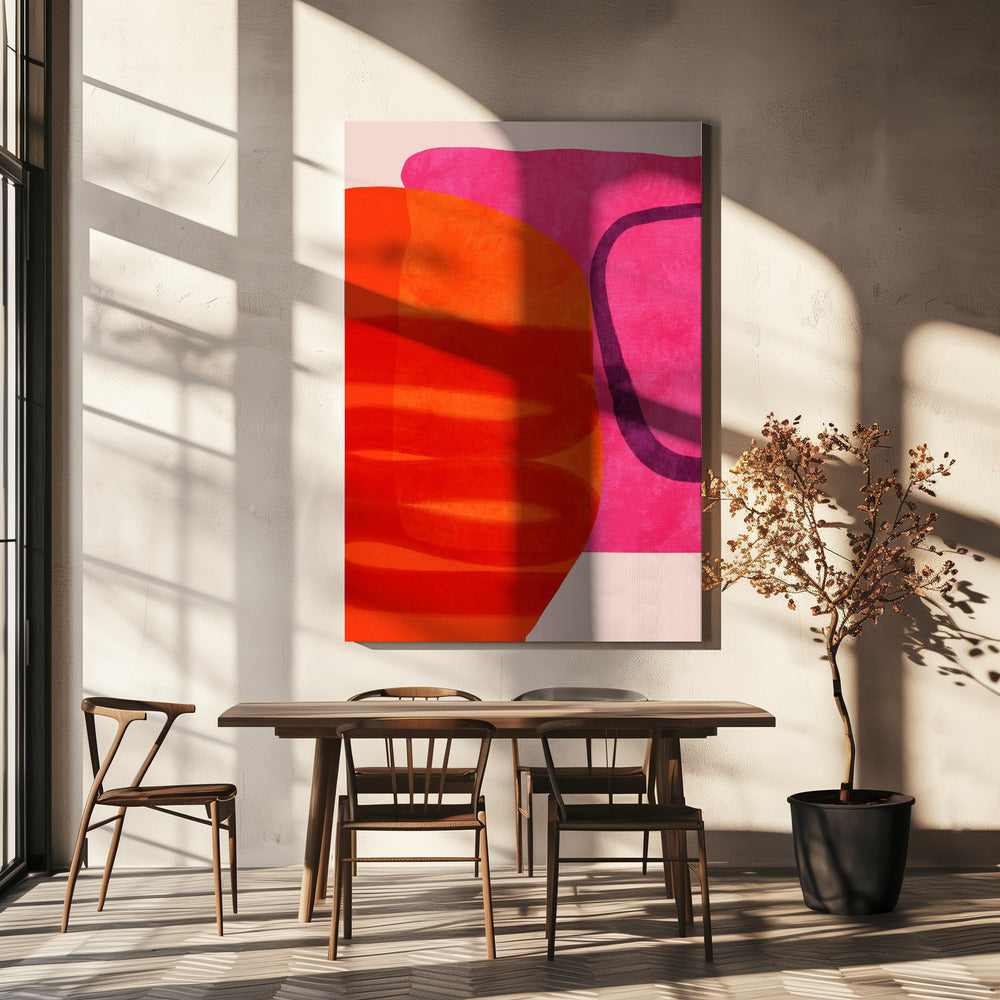 Painted Lines 4 Kopie | Canvas