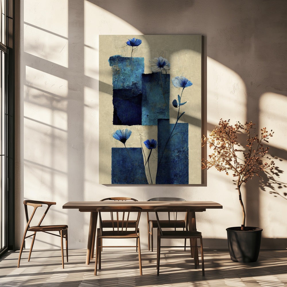 Blue Blossoms | Canvas