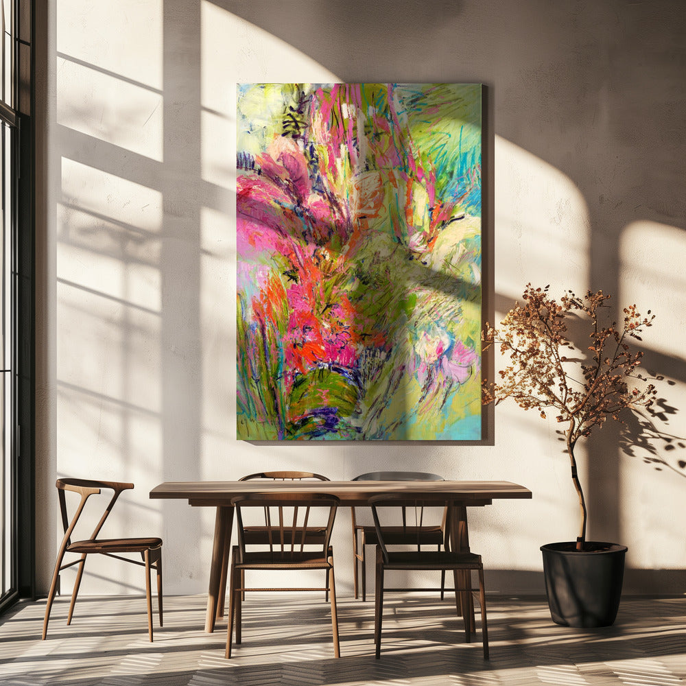 Expressionist Colorful Abstract | Canvas