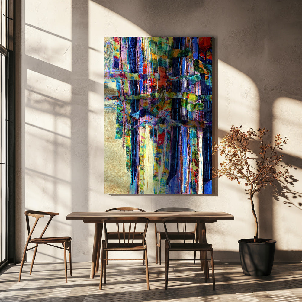 Colorful Cascade | Canvas