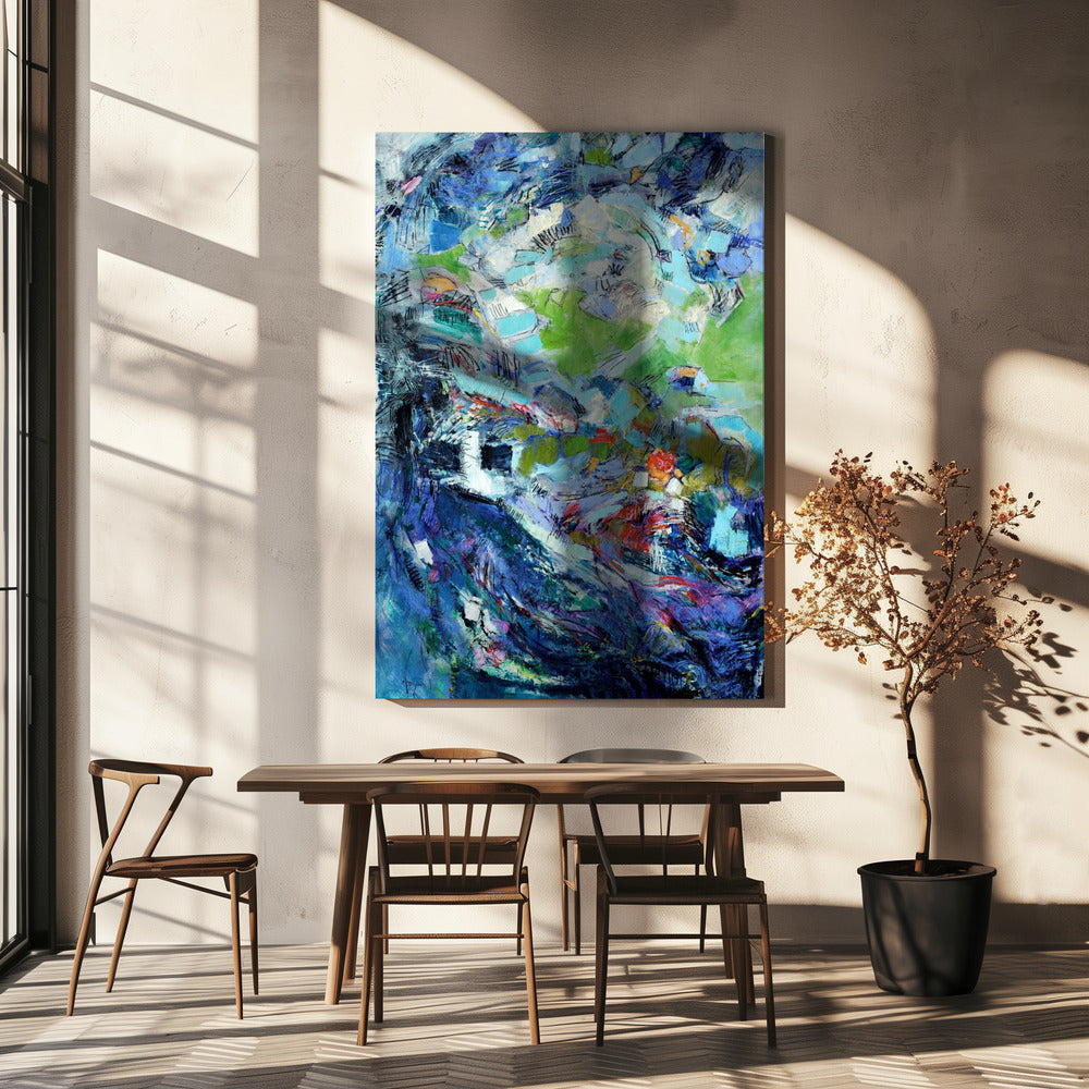 Ethereal Blossom Glow | Canvas