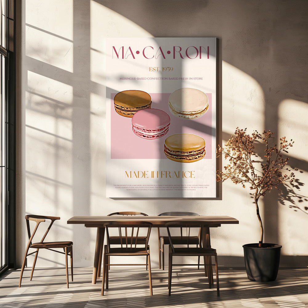 French Macaron Delight | Canvas