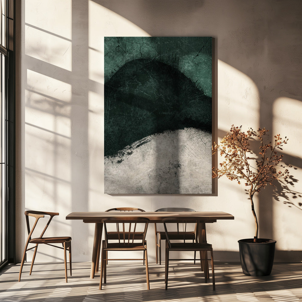 Midnight Emerald No3 | Canvas