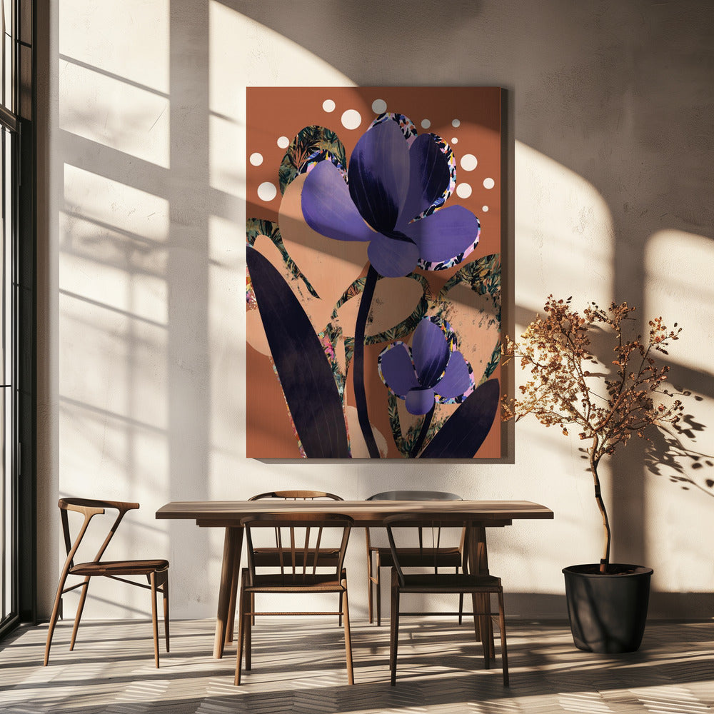 Violet Bloom Dance | Canvas