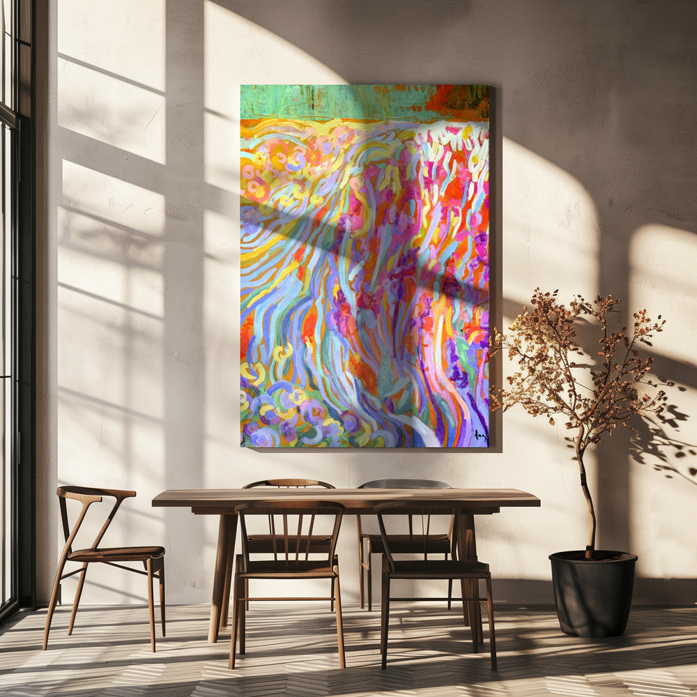 Brilliant Bloom Scape | Canvas