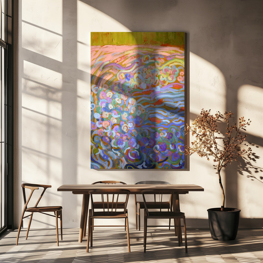 Swirling Blossoms | Canvas