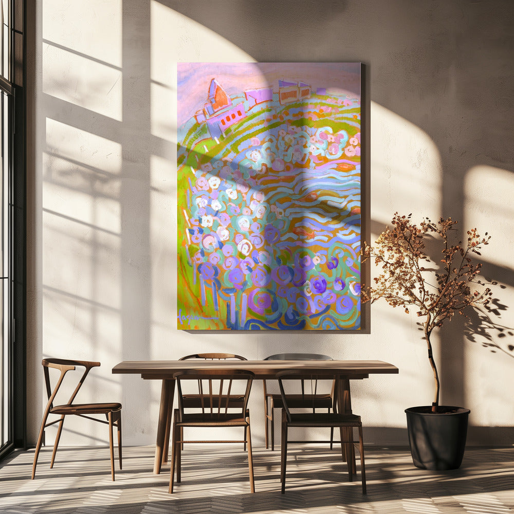 Vibrant Garden Melody | Canvas