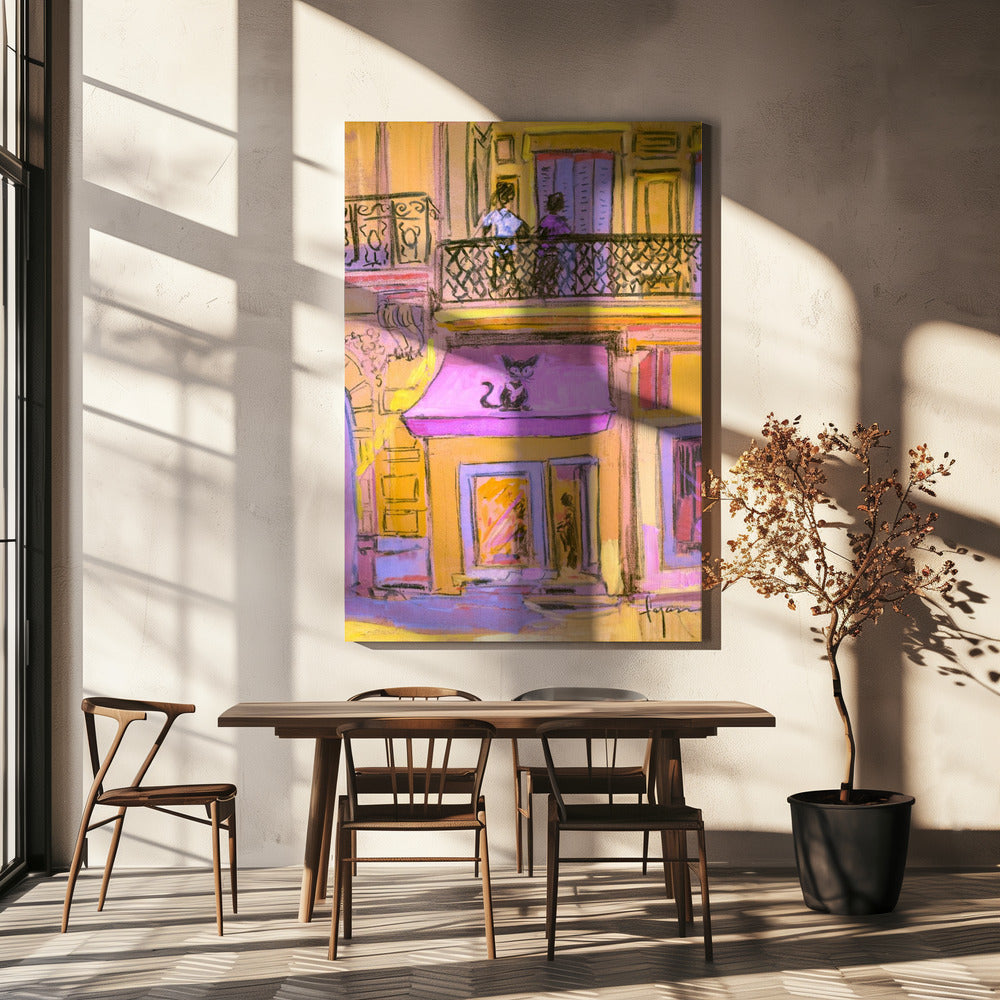 Balcony Stroll | Canvas