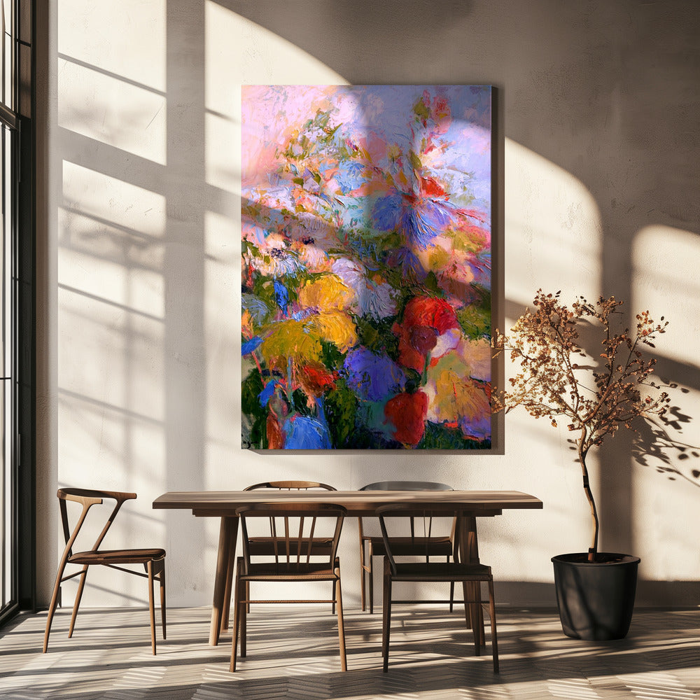 Vivid Colors And Delicate Petals | Canvas