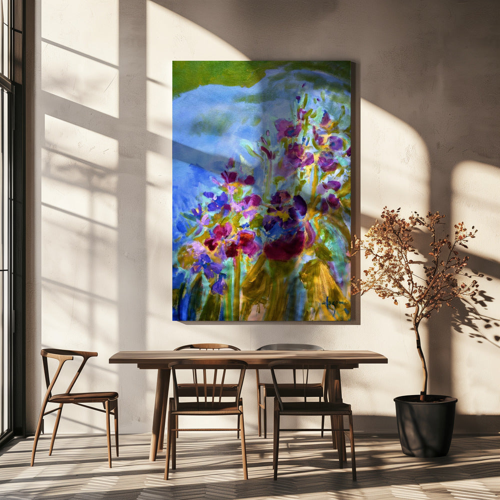 Vivid Colors And Delicate Petals | Canvas