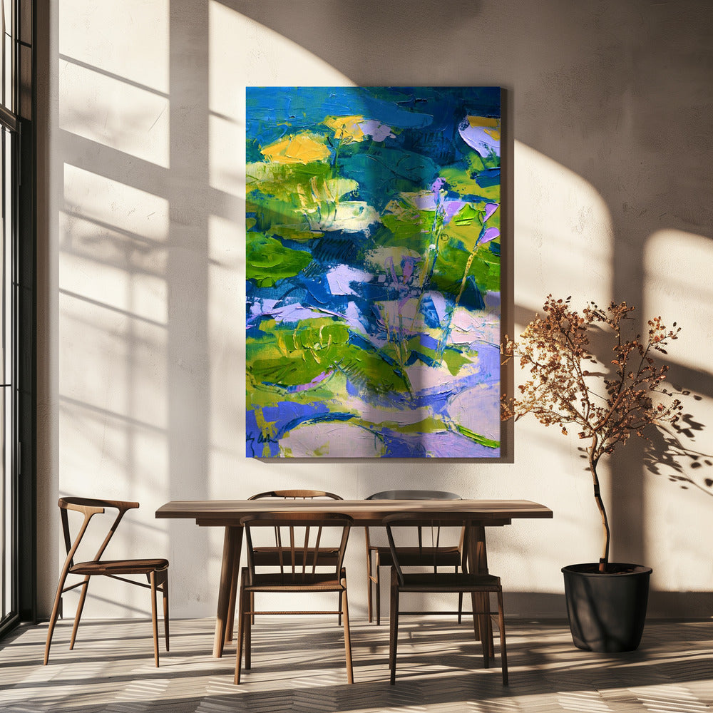 Lush Pond Harmony | Canvas