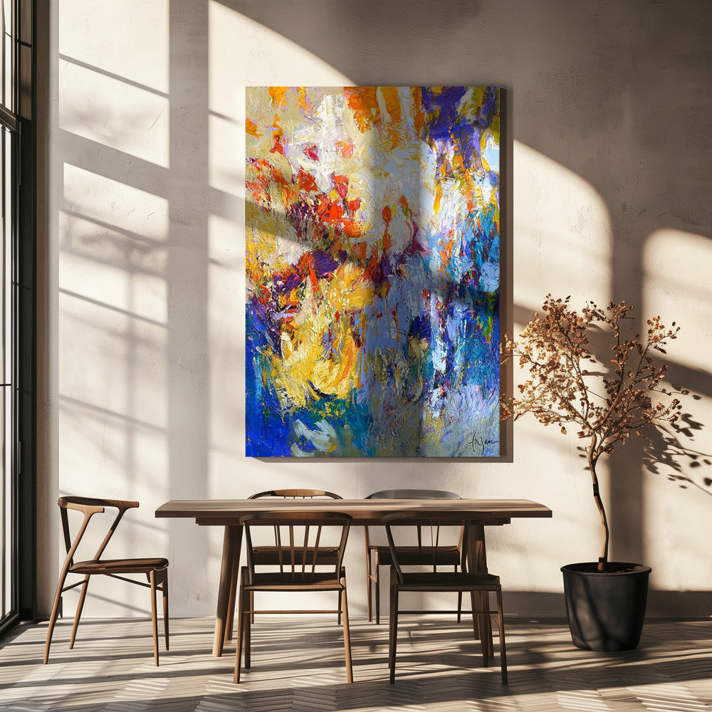 Ethereal Blossom Glow | Canvas