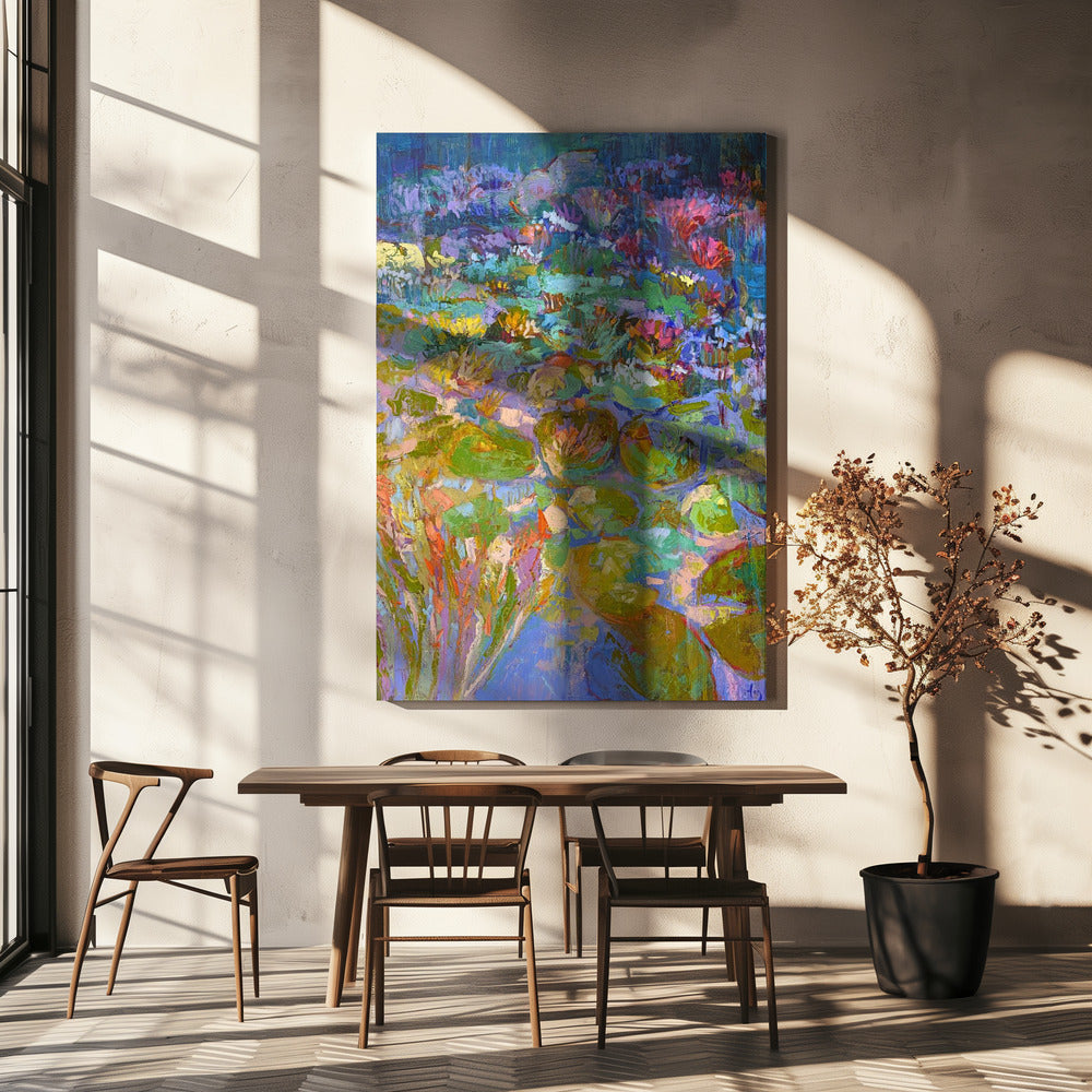 Lush Water Lilies | Canvas