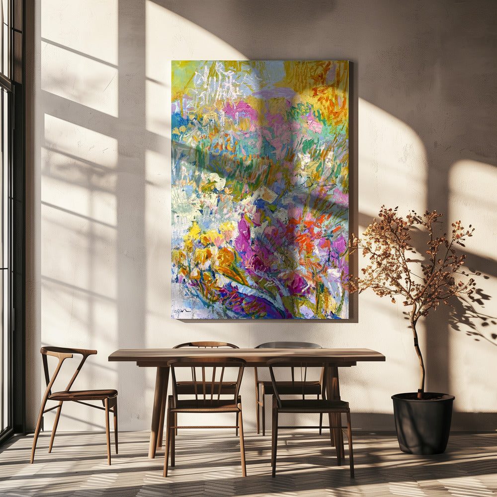 Vibrant Garden Dream | Canvas