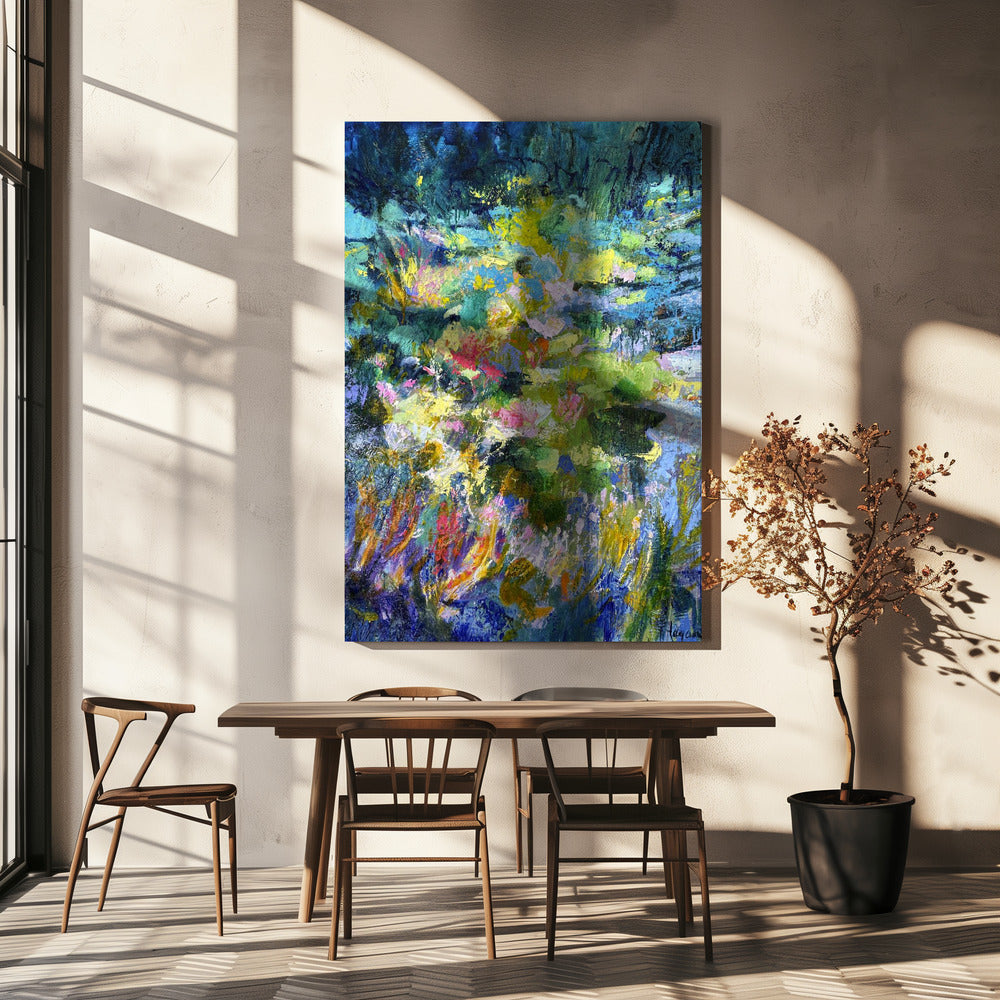 Vibrant Garden Glow | Canvas