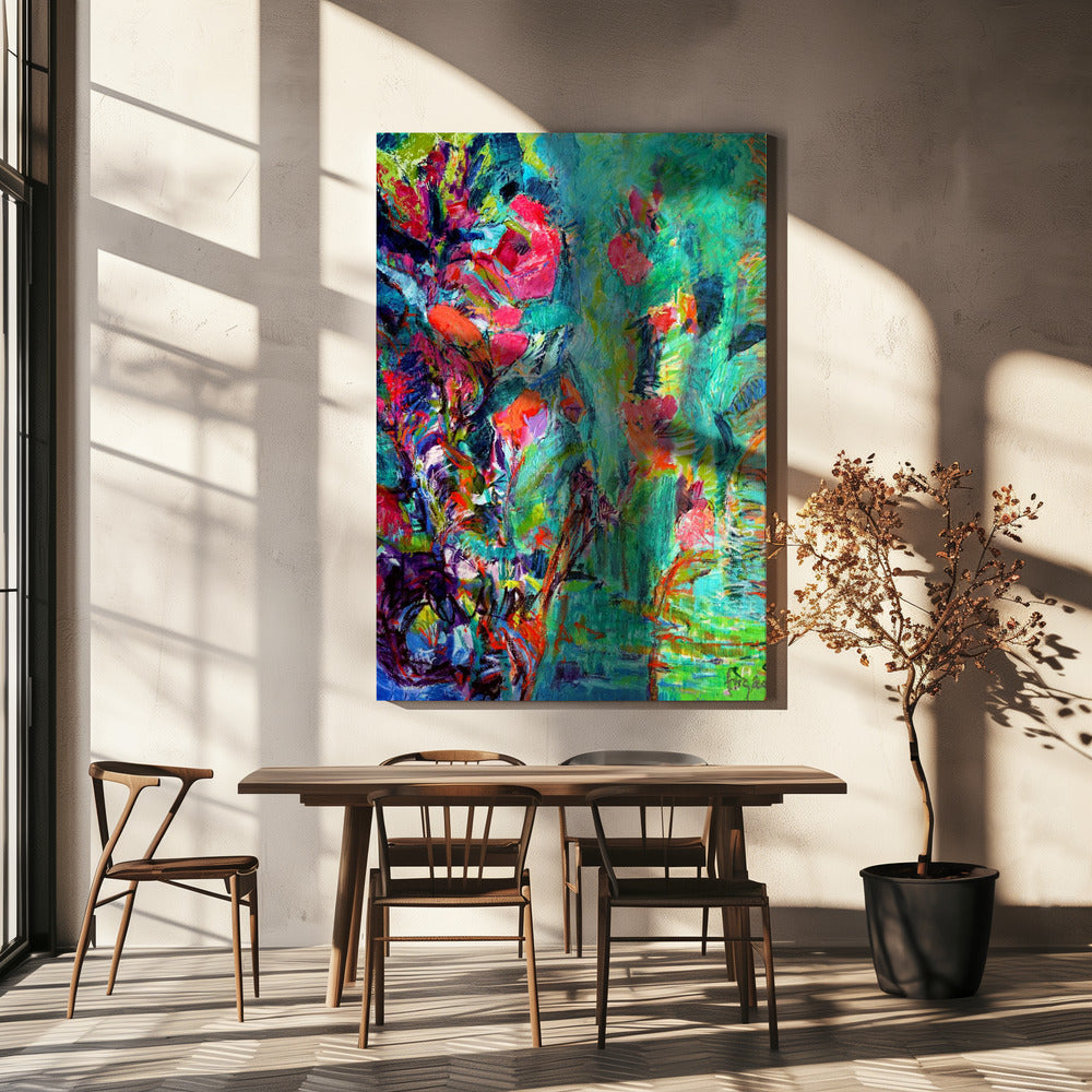 Vivid Colors And Delicate Petals | Canvas