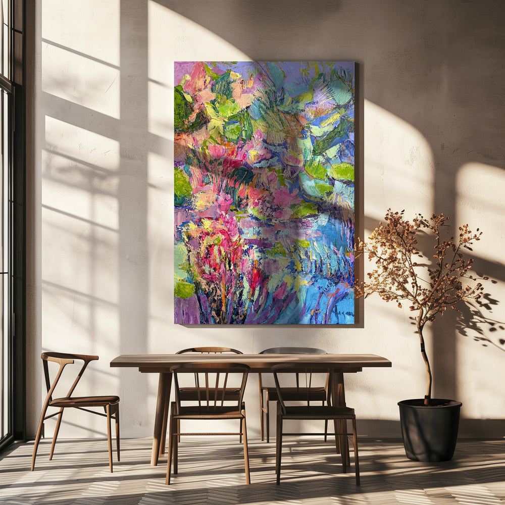 Vibrant Floral Dreams | Canvas