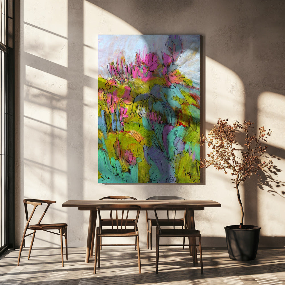 Whimsical Garden Dreams | Canvas