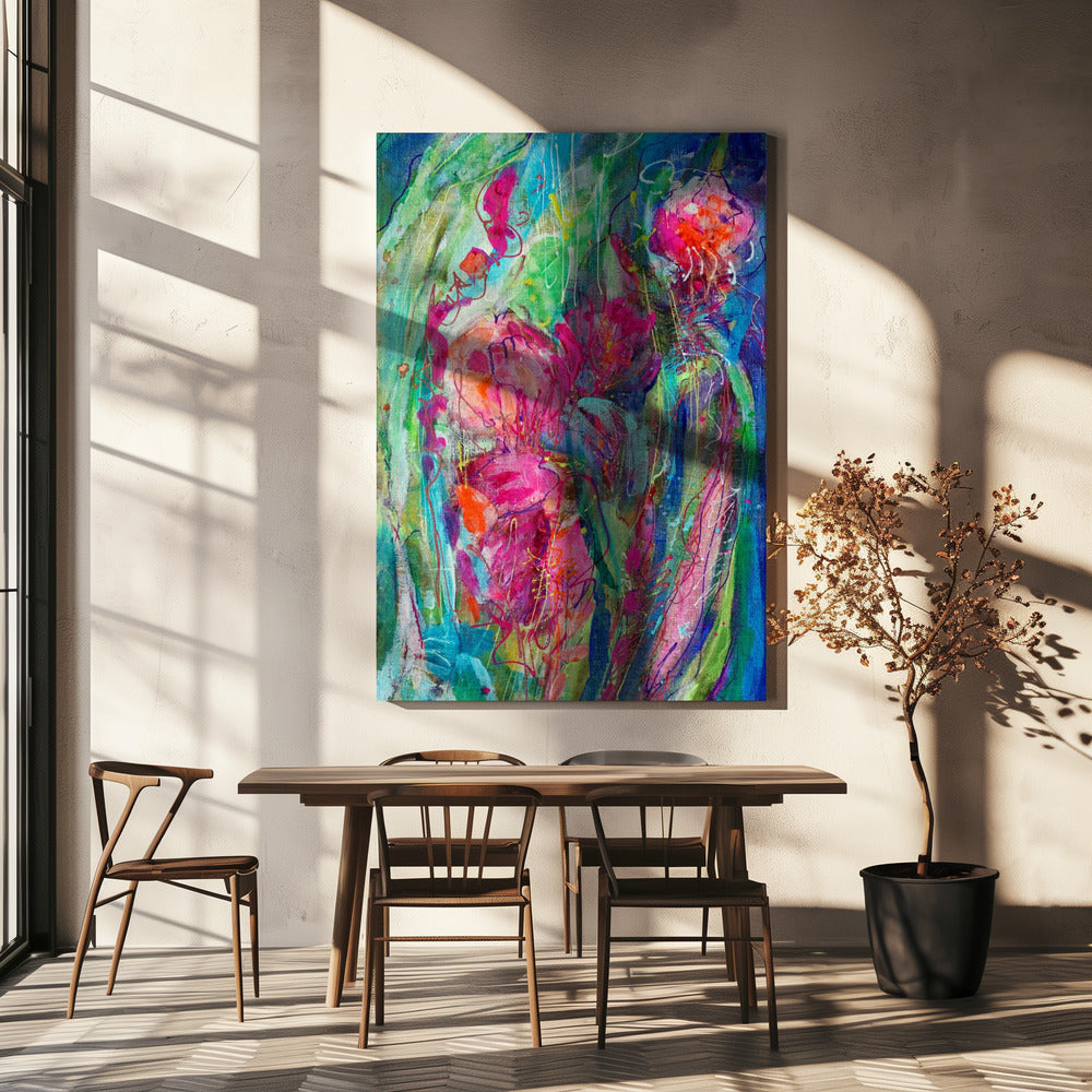 Impressionist Floral Abstract | Canvas