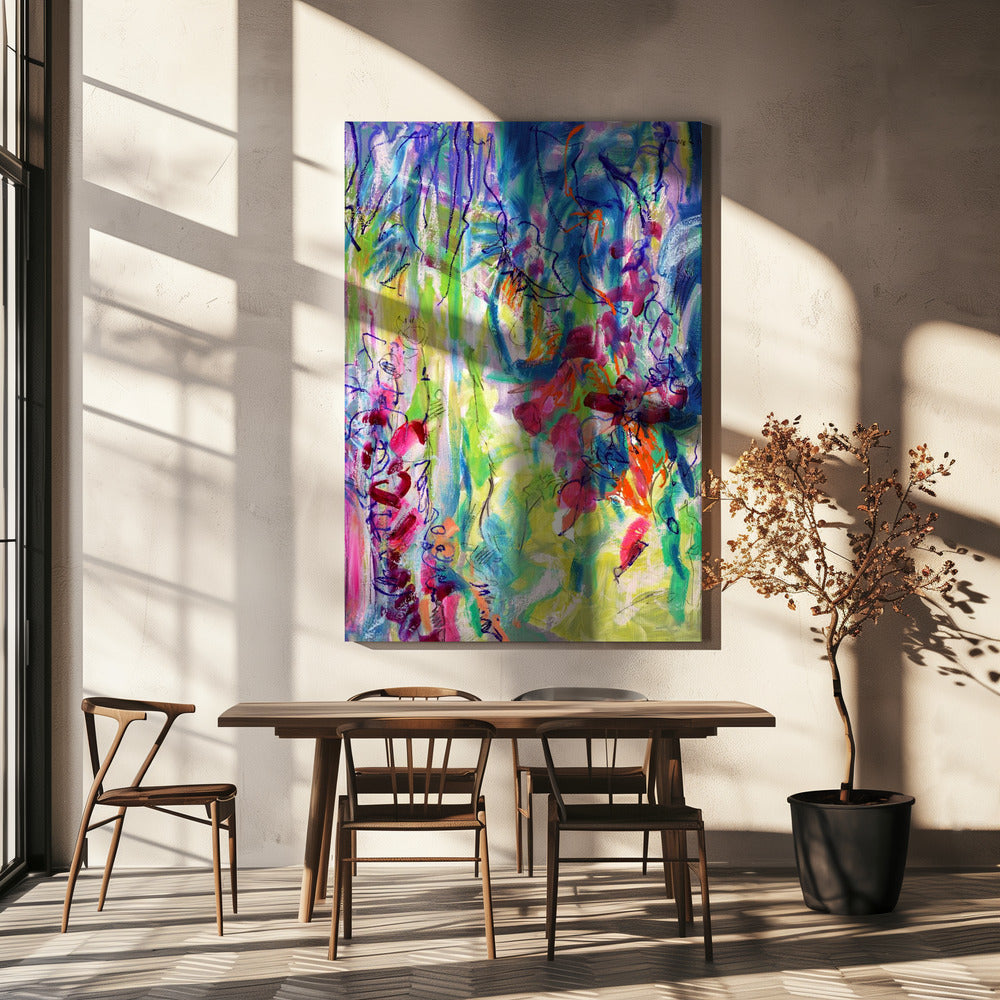 Vibrant Whirlwind | Canvas