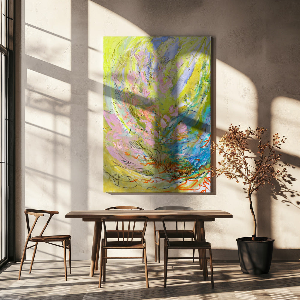 Whirl of Petals | Canvas